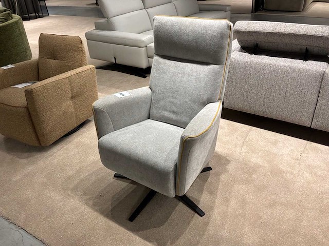 Lisette toronto silver relax zetel - afbeelding 1 van  3