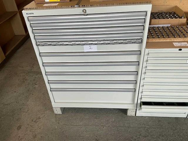 Lista 10-laden materiaalkast - afbeelding 1 van  9
