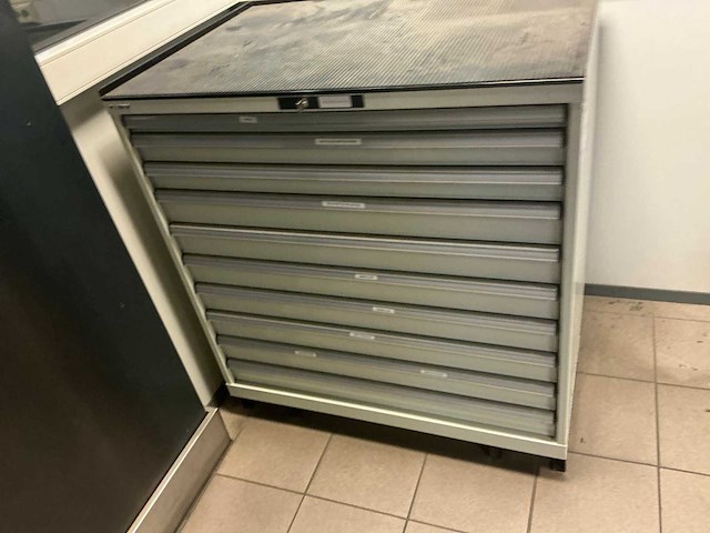 Lista 10-laden werkplaatskast - afbeelding 2 van  8