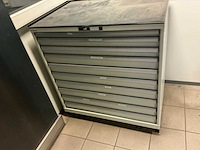 Lista 10-laden werkplaatskast - afbeelding 2 van  8