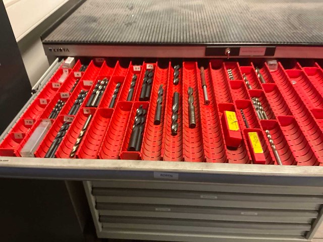 Lista 10-laden werkplaatskast - afbeelding 4 van  8