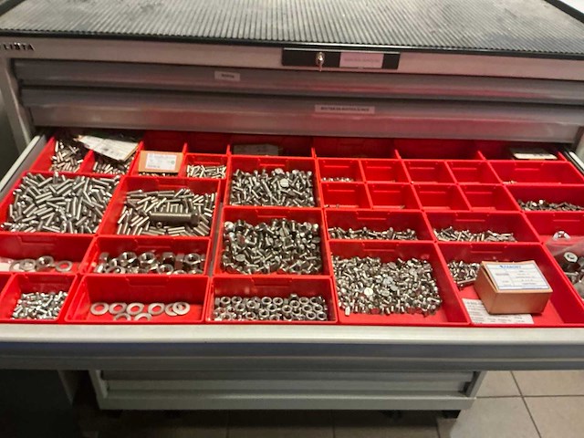 Lista 10-laden werkplaatskast - afbeelding 5 van  8