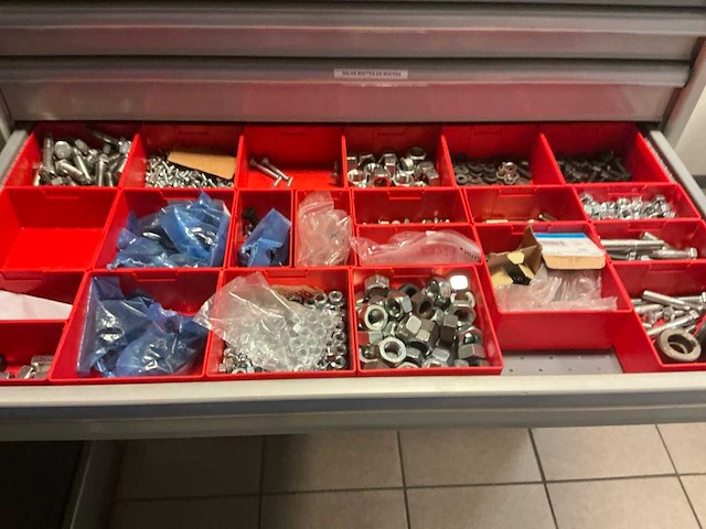 Lista 10-laden werkplaatskast - afbeelding 6 van  8