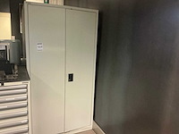 Lista 2-deurs metalen archiefkast - afbeelding 1 van  5