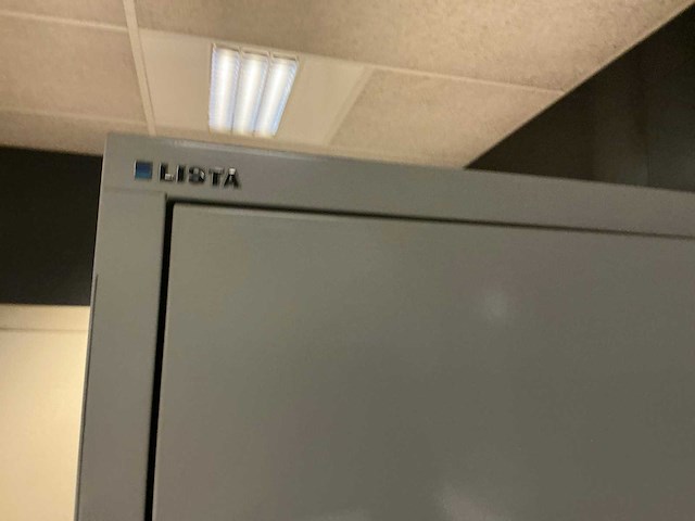 Lista 2-deurs metalen archiefkast - afbeelding 3 van  5