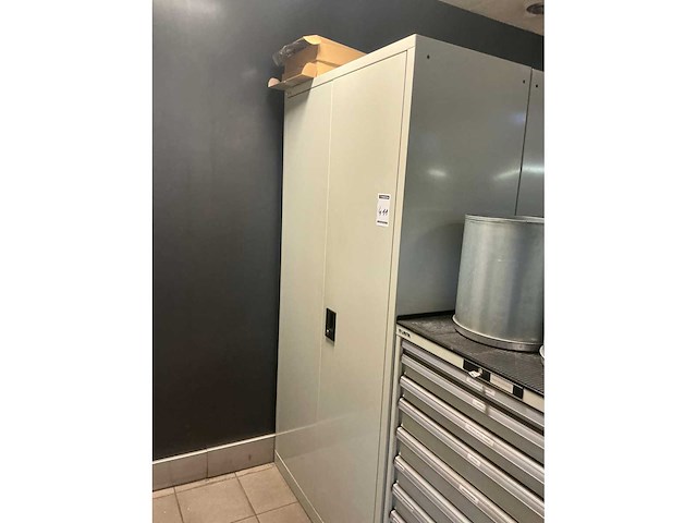 Lista 2-deurs metalen archiefkast - afbeelding 2 van  6