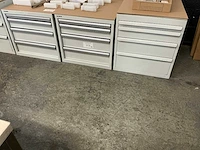 Lista 4-laden materiaalkast (3x)