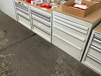 Lista 4-laden materiaalkast (3x)
