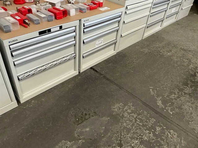 Lista 4-laden materiaalkast (3x) - afbeelding 2 van  8
