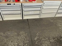 Lista 4-laden materiaalkast (3x) - afbeelding 3 van  8
