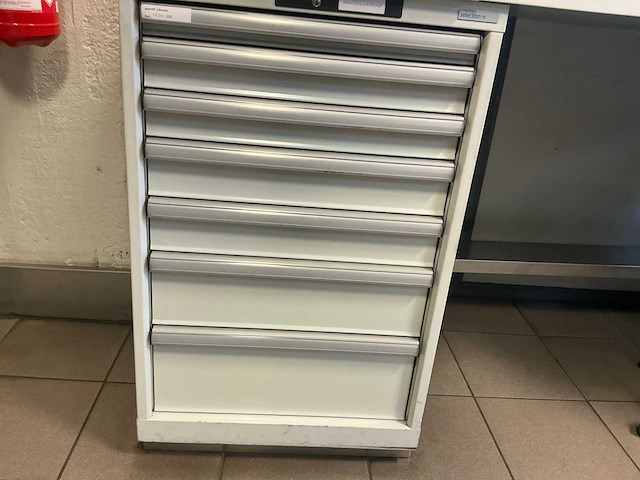 Lista bureau met ladekast - afbeelding 3 van  4