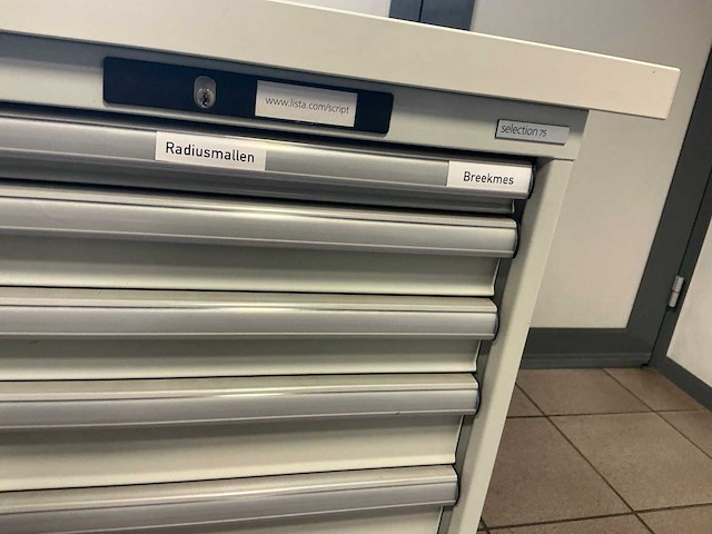 Lista bureau met ladekast - afbeelding 3 van  6