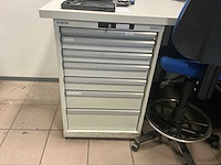 Lista hoekopgesteld bureau met 2 ladekasten - afbeelding 4 van  9