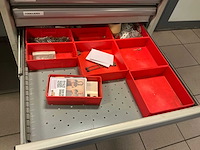 Lista hoekopgesteld bureau met 2 ladekasten - afbeelding 6 van  9