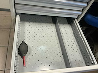 Lista hoekopgesteld bureau met 2 ladekasten - afbeelding 8 van  9