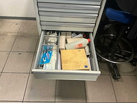 Lista hoekopgesteld bureau met 2 ladekasten - afbeelding 9 van  9