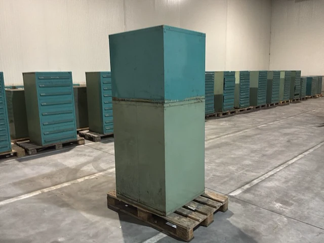 Lista industriële metalen ladekast (2x) - afbeelding 3 van  6