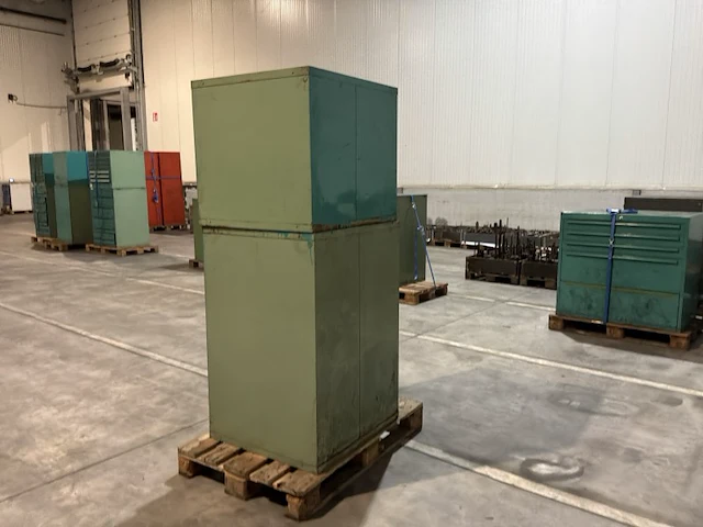Lista industriële metalen ladekast (2x) - afbeelding 4 van  6