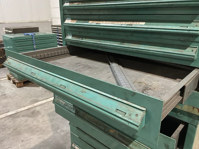 Lista industriële metalen ladekast (2x) - afbeelding 6 van  6