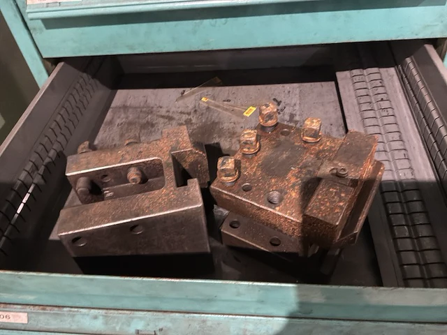 Lista industriële metalen ladekast (2x) - afbeelding 5 van  9