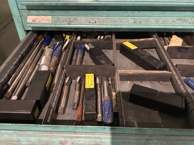 Lista industriële metalen ladekast (2x) - afbeelding 9 van  9