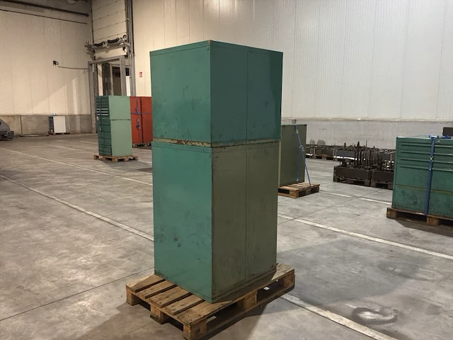 Lista industriële metalen ladekast (2x) - afbeelding 4 van  6