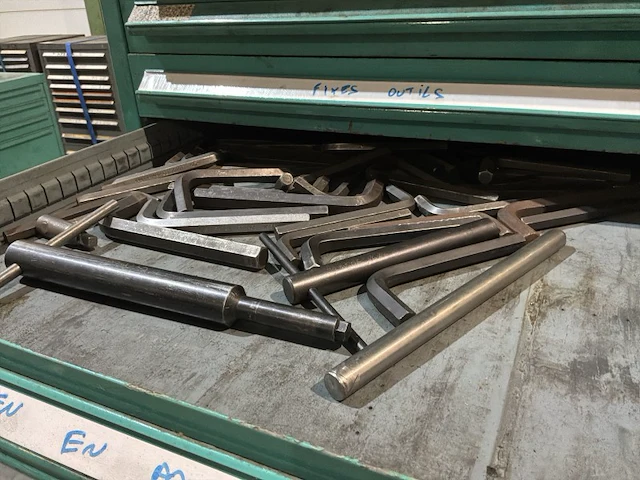 Lista industriële metalen ladekast (2x) - afbeelding 3 van  14