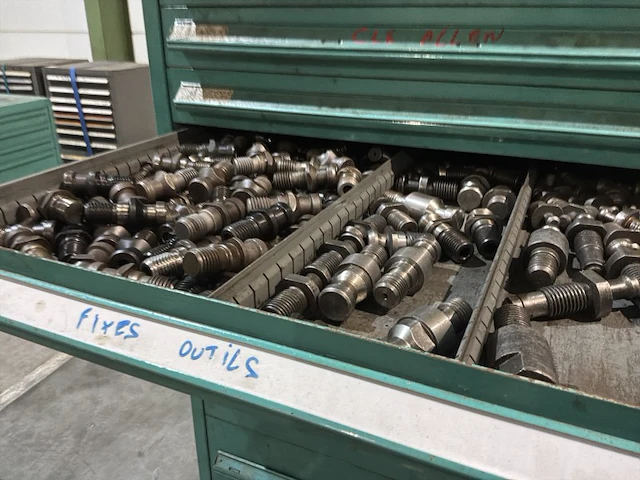 Lista industriële metalen ladekast (2x) - afbeelding 4 van  14