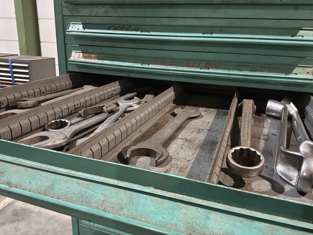 Lista industriële metalen ladekast (2x) - afbeelding 5 van  14