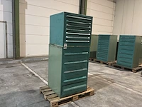 Lista industriële metalen ladekast (2x) - afbeelding 7 van  14