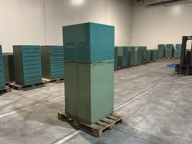 Lista industriële metalen ladekast (2x) - afbeelding 8 van  14