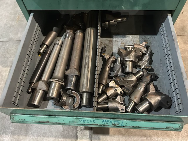 Lista industriële metalen ladekast (2x) - afbeelding 13 van  14