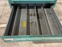 Lista industriële metalen ladekast - afbeelding 2 van  12