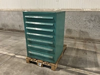 Lista industriële metalen ladekast