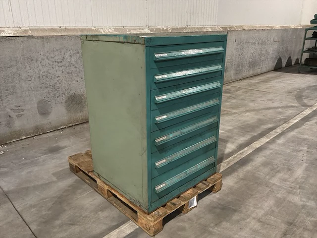 Lista industriële metalen ladekast - afbeelding 6 van  12