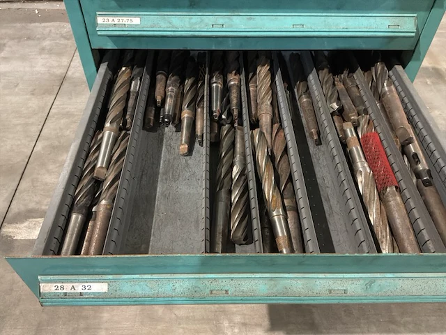 Lista industriële metalen ladekast - afbeelding 12 van  12