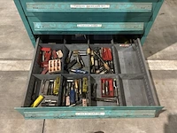 Lista industriële metalen ladekast - afbeelding 4 van  12