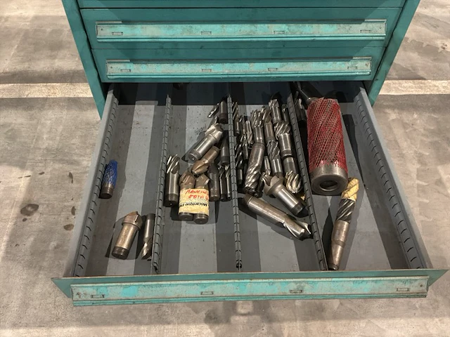 Lista industriële metalen ladekast - afbeelding 4 van  14