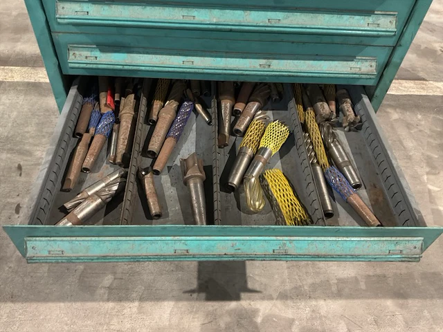 Lista industriële metalen ladekast - afbeelding 5 van  14