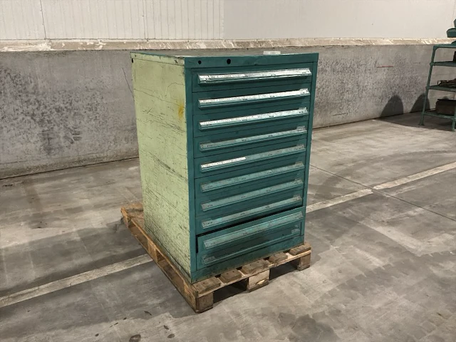 Lista industriële metalen ladekast - afbeelding 7 van  14