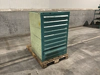 Lista industriële metalen ladekast - afbeelding 7 van  14