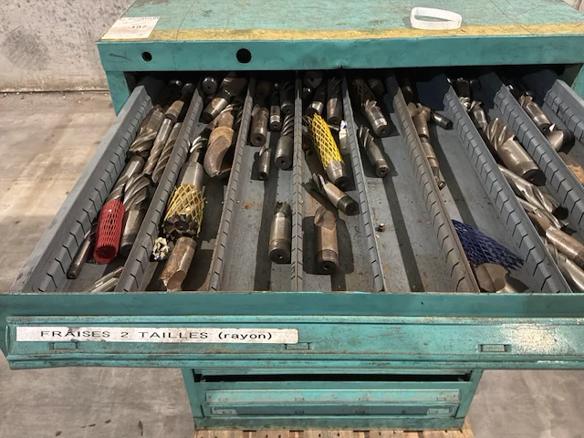 Lista industriële metalen ladekast - afbeelding 10 van  14