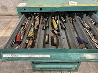 Lista industriële metalen ladekast - afbeelding 10 van  14