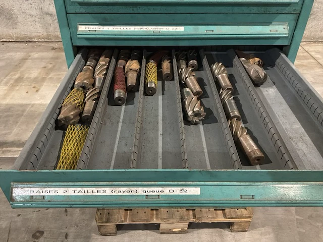 Lista industriële metalen ladekast - afbeelding 12 van  14