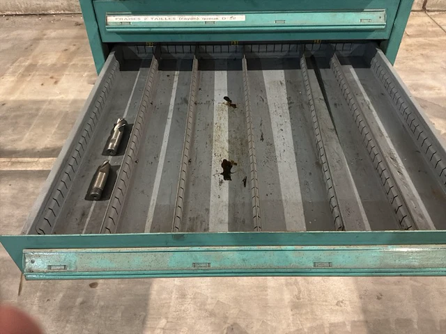 Lista industriële metalen ladekast - afbeelding 13 van  14