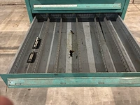 Lista industriële metalen ladekast - afbeelding 13 van  14