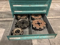 Lista industriële metalen ladekast - afbeelding 3 van  13
