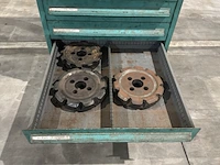 Lista industriële metalen ladekast - afbeelding 4 van  13
