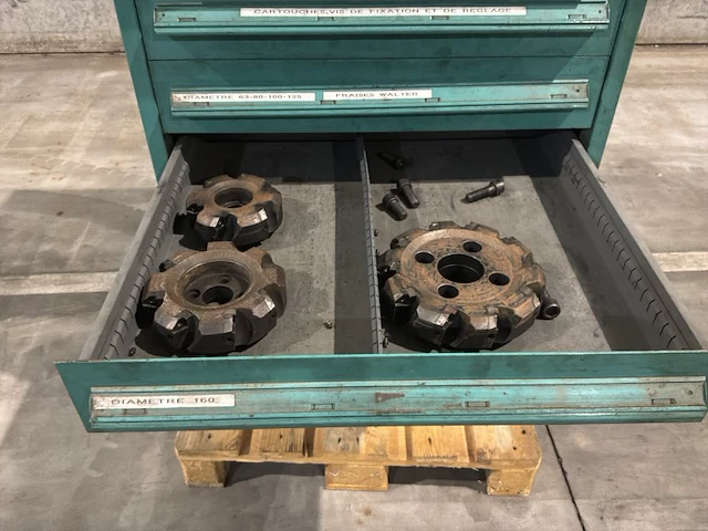 Lista industriële metalen ladekast - afbeelding 13 van  13