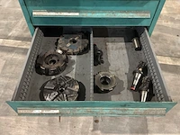 Lista industriële metalen ladekast - afbeelding 3 van  12